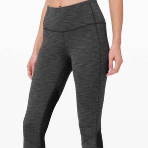 Lululemon Pace Rival High-Rise Crop 22”. Size 4. Like new